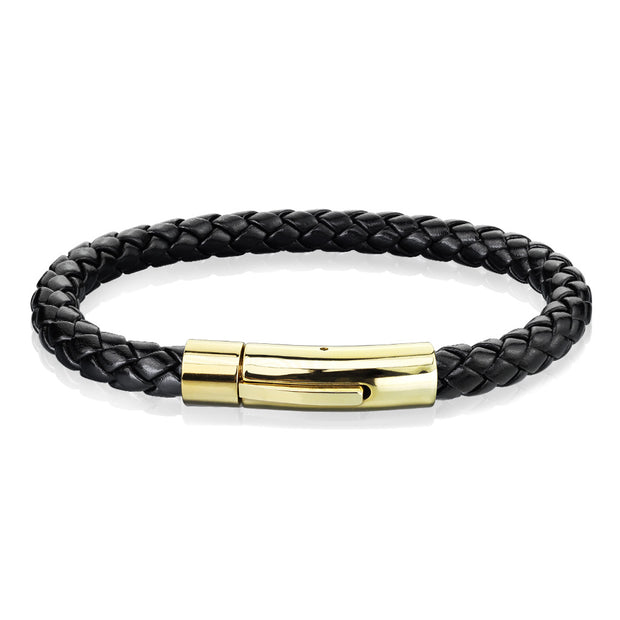 Gold Clasp Men's Bracelet