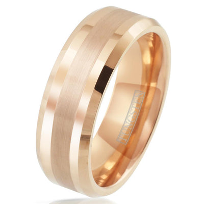 RADIANT Men and Women's Tungsten Ring - www.mensrings.co.nz